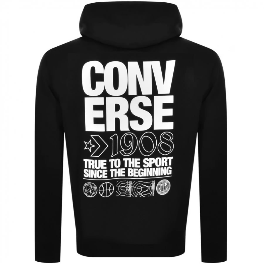 Alternative Image for ProductConverse Star Court Ready Hoodie Black3